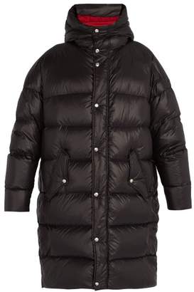 Valentino Oversized Quilted Down Coat - Mens - Black