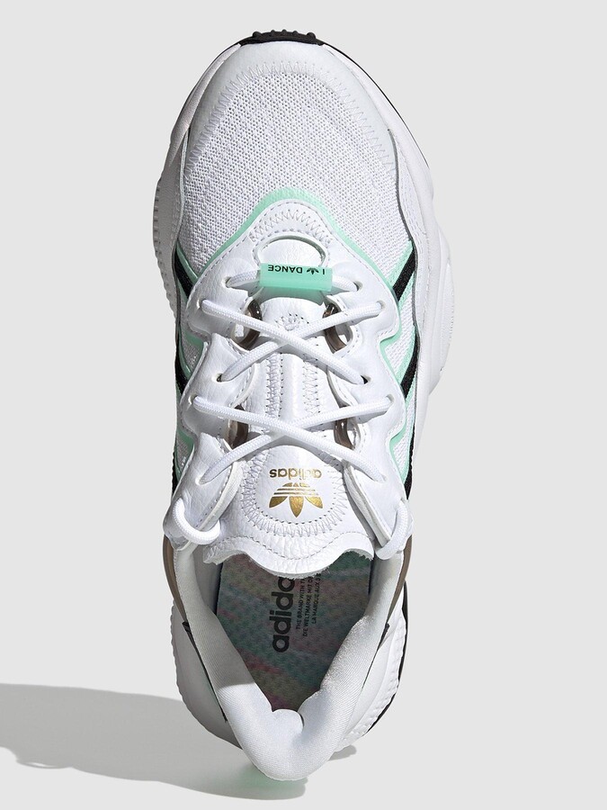 adidas ozweego green and white