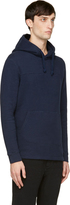 Thumbnail for your product : White Mountaineering Navy Hooded Sweatshirt