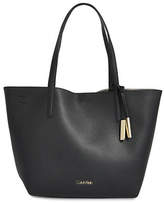 Thumbnail for your product : Calvin Klein Unlined Faux-Leather Tote