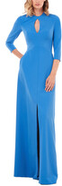 Thumbnail for your product : Kay Unger Hannah Stretch Crepe Gown