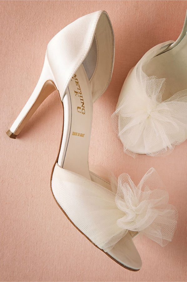 BHLDN Tulle-Top d’Orsays - ShopStyle Bridal Shoes