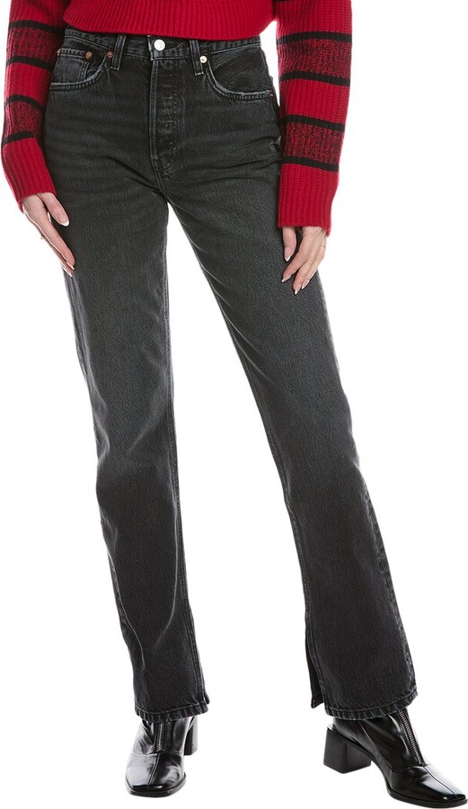 RE/DONE 70's High-Rise Eclipse Skinny Boot Jean