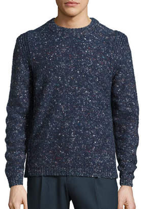 Paul Smith Speckled Wool-Alpaca-Silk Sweater