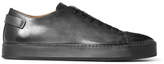 Thumbnail for your product : Santoni Burnished-Leather Sneakers