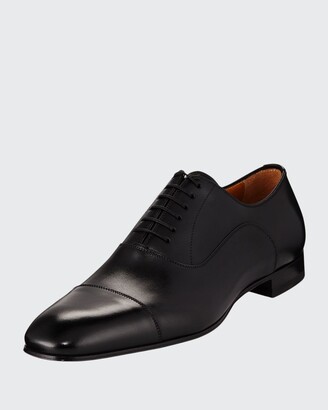 Mens Shoes Lace-ups Derby shoes Christian Louboutin Platerboy Flat Derby Shoes in Black for Men 
