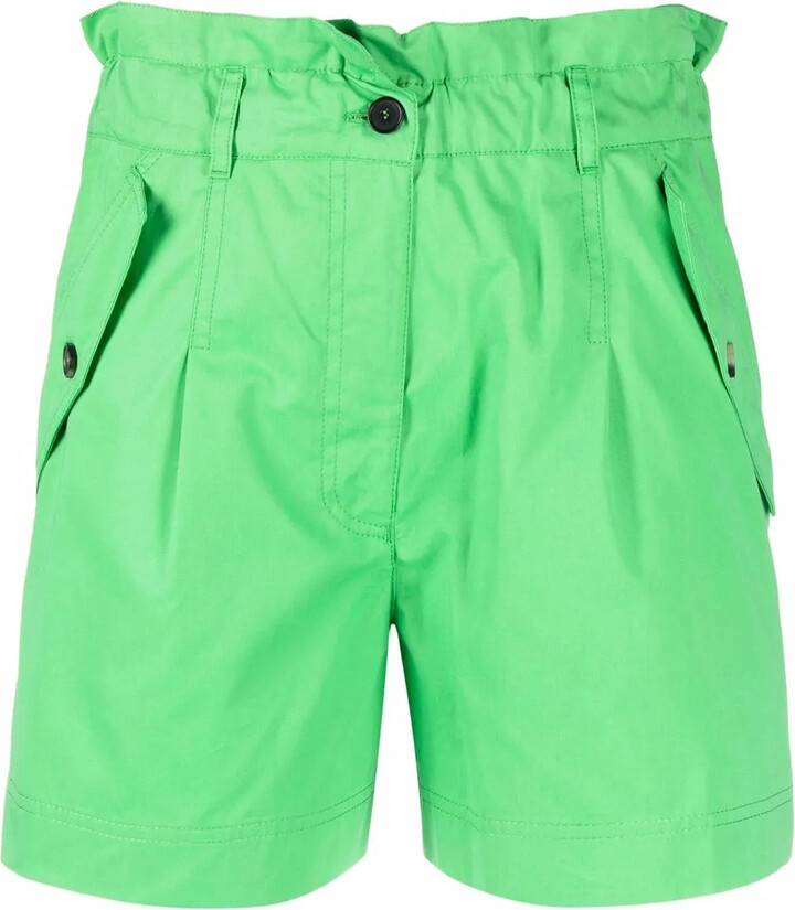 High-Waisted Cargo Shorts