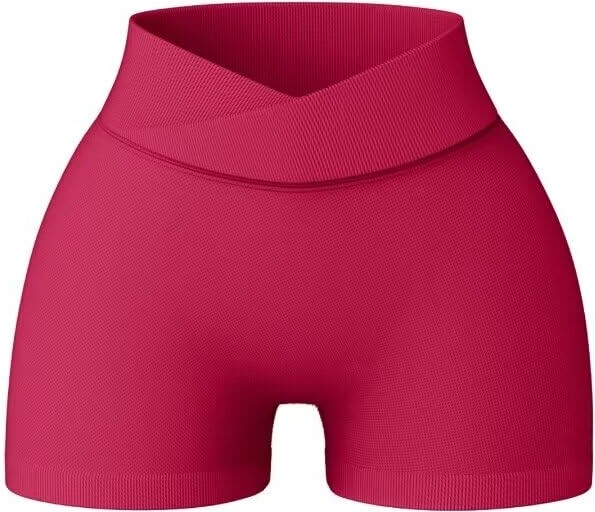 Vertvie Damen Yoga Shorts | Scrunch Butt Push Up | High Waist