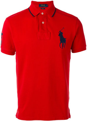 Polo Ralph Lauren logo patch polo shirt