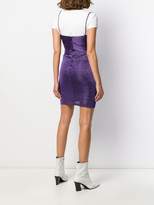 Thumbnail for your product : Versace Jeans Couture fitted lurex mini dress