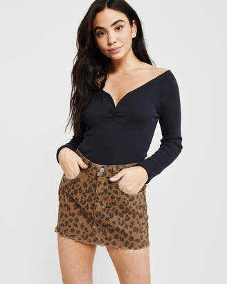 abercrombie micro mini skirt