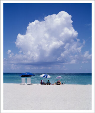 Soicher Marin 'Siesta Key Beach' - Picture Frame Photograph on Paper