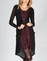 Thumbnail for your product : Full Tilt Womens Hachi Knit Long Cardigan