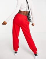 Thumbnail for your product : Fila oversized joggers with logo in red exclusive to ASOS