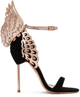 Thumbnail for your product : Sophia Webster Black Evangeline Heeled Sandals