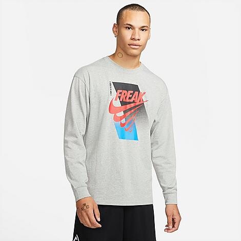 Nike, Shirts, Nike Giannis Freak Mens Max 9 Longsleeve Tshirt Size Medium