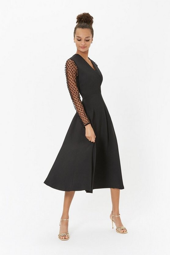 coast wendy dress black