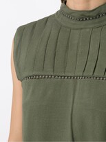 Thumbnail for your product : Olympiah Hagia high neck cropped top