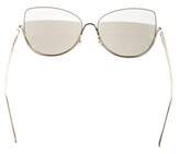Thumbnail for your product : Nina Ricci Mirrored Cat-Eye Sunglasses