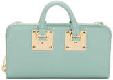 Thumbnail for your product : Sophie Hulme Blue Medium Albion Continental Wallet Bag