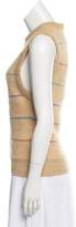 Thumbnail for your product : Missoni Wool-Blend Striped Sleeveless Top