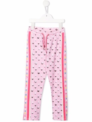 The Marc Jacobs Kids Abstract-Print Track Trousers