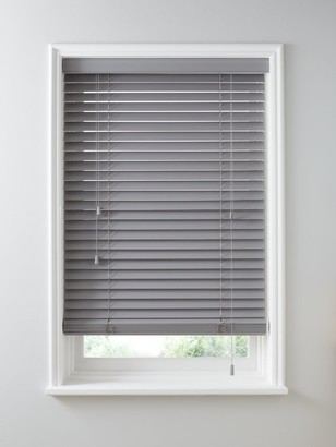 Very Made To Measure 50Mm Wooden Venetian Blinds Ash