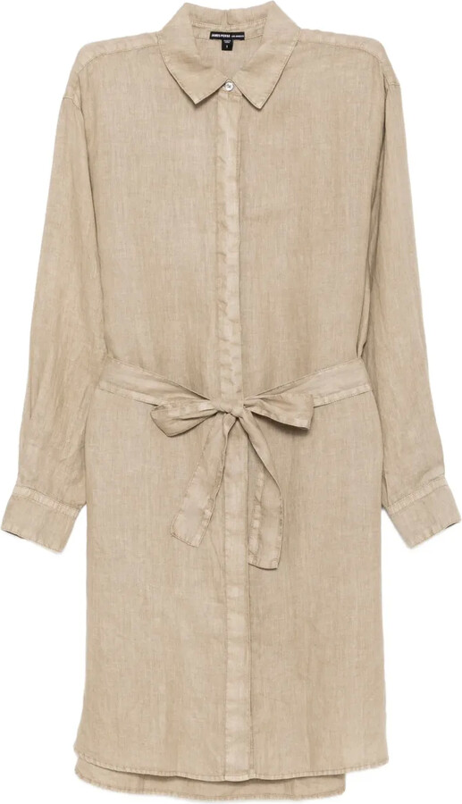 James Perse Linen Shirt Dress
