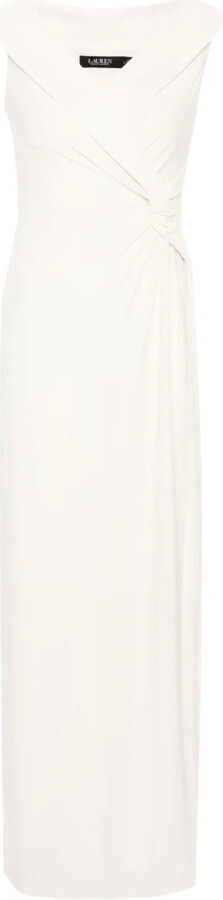 Lauren Ralph Lauren Knot-Detailed Cady Maxi Dress