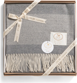 TJMAXX Cashmere Boxed Throw