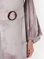 Thumbnail for your product : Framed Vermont velvet midi dress