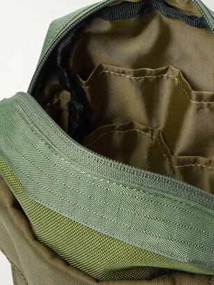 Indispensable Webbing-Trimmed Ripstop, Canvas And Twill Messenger Bag