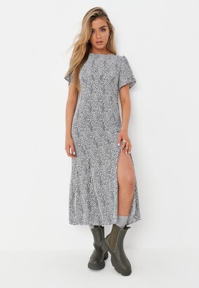 flutter sleeve dress uk