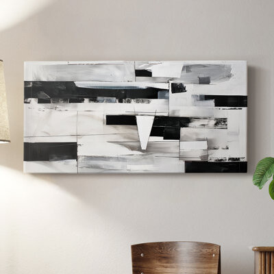 Ivy Bronx Abstract Series 1 #XVI-Gallery Wrapped Canvas