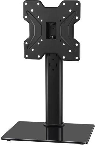 Fahint KKTONER Universal TV Stand Base for 13 inch to 43 inch LED TV Table Top TV Mount Stand with Swivel Height Adjustable Hold up 77LBs