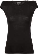 Thumbnail for your product : Ann Demeulemeester short-sleeve fitted T-shirt