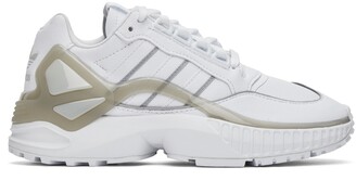 adidas White ZX Wavian Sneakers