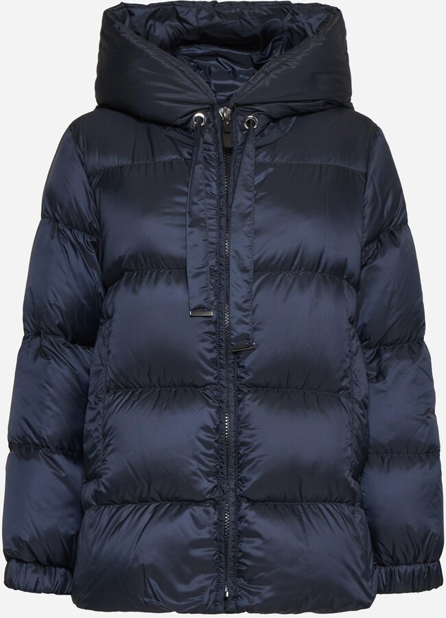 ブルゾン Mm The Cube Dark Grey Polyester Daria Padded Jacket Max Mara The Cube Dark Grey Polyester Daria Padded Jacket