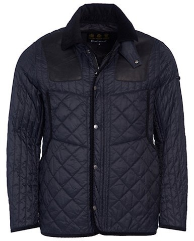 barbour lighthouse jacket navy