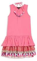 Thumbnail for your product : Imoga Toddler's, Little Girl's & Girl's Shanon Two-Piece Ruffle Dress & Necklace Set