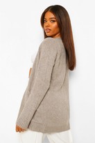 Thumbnail for your product : boohoo Edge To Edge Pocket Cardigan