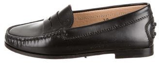 Tod's Girls' Leather Round-Toe Loafers