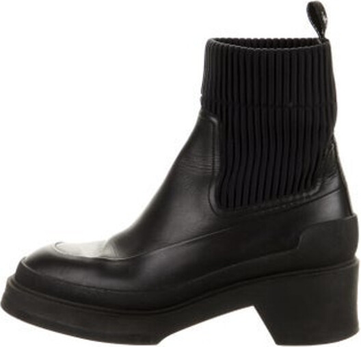 harrema leather chelsea boots