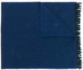 Thumbnail for your product : Kiton fringed cashmere scarf