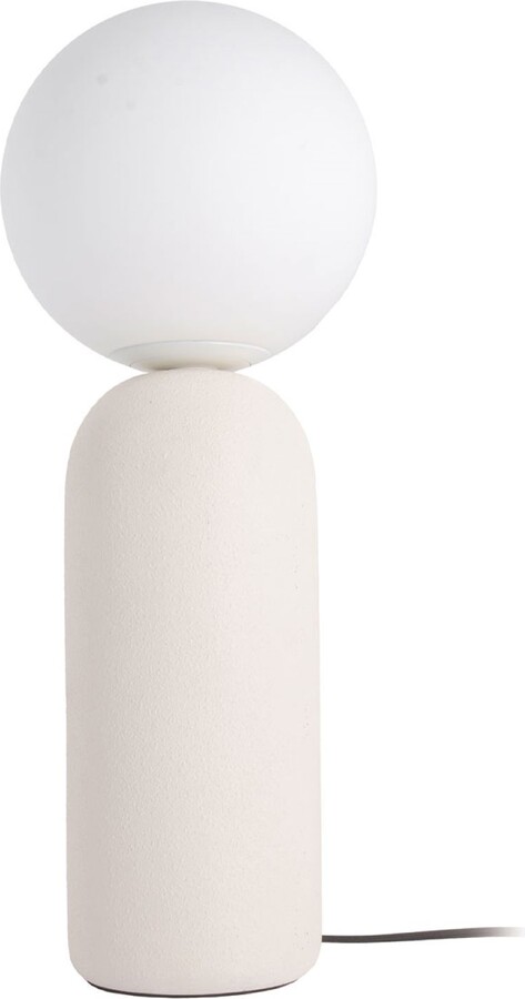 Dainolite Toria 20 1/2" High White Ceramic and Glass Modern Table Lamp