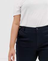 Thumbnail for your product : ASOS Curve Design Curve Chino Trousers In Navy