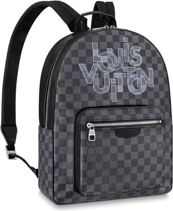 Josh backpack leather backpack Louis Vuitton Blue in Leather - 25481003