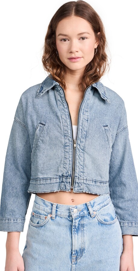 NSF Conway Zip Denim Jacket
