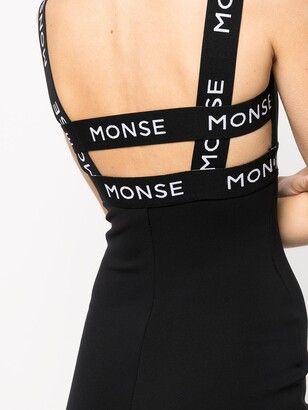 Monse Logo-Print Strap Dress