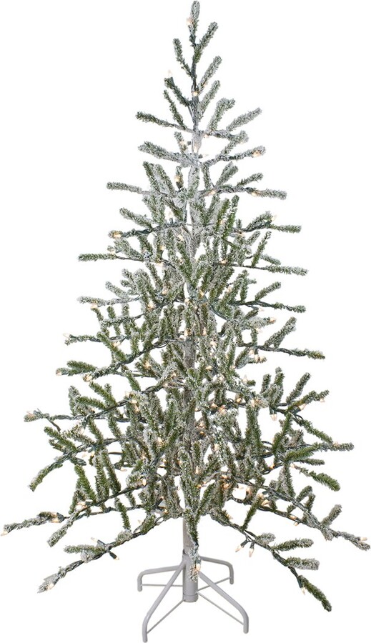 Northern Lights Northlight 5Ft PreLit Medium Flocked Alpine Twig